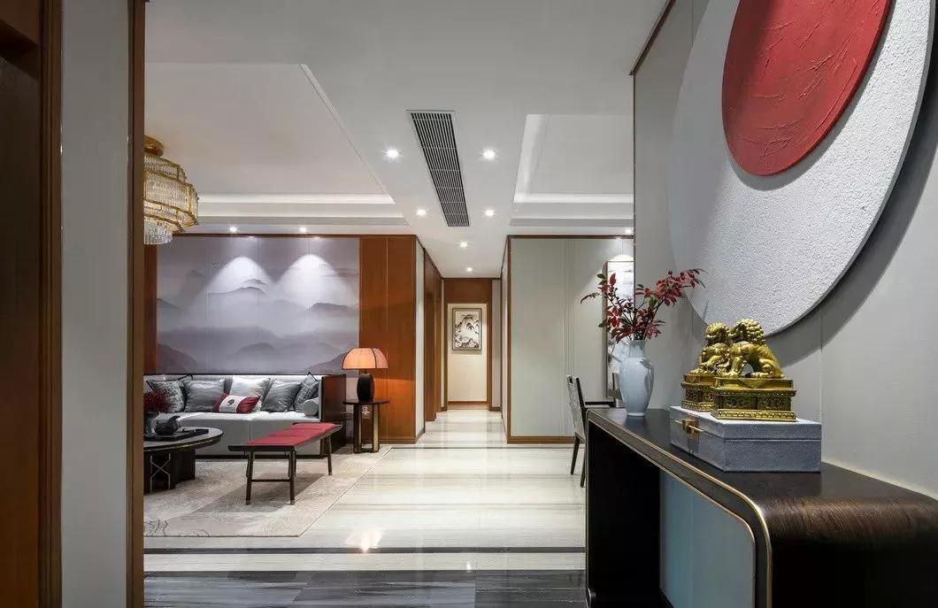 新中式四居室装修，一样的中式情怀，不一样的家装体验！