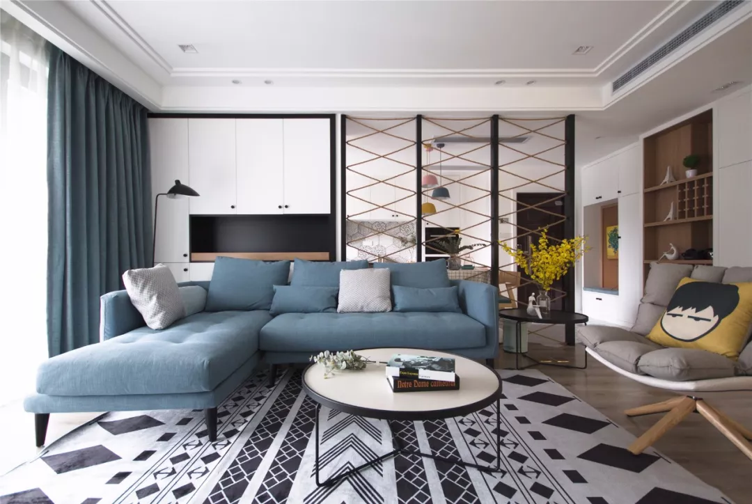 108平的简约风三居室，婚房做成这样更加惬意舒适