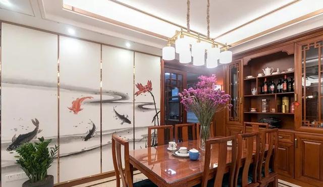 220平大平层中式风格，户型通透，融合现代元素，超级奢华质感