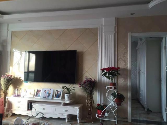 老公辛苦装修的新房，全屋太漂亮了，电视墙特别抢眼，忍不住晒晒