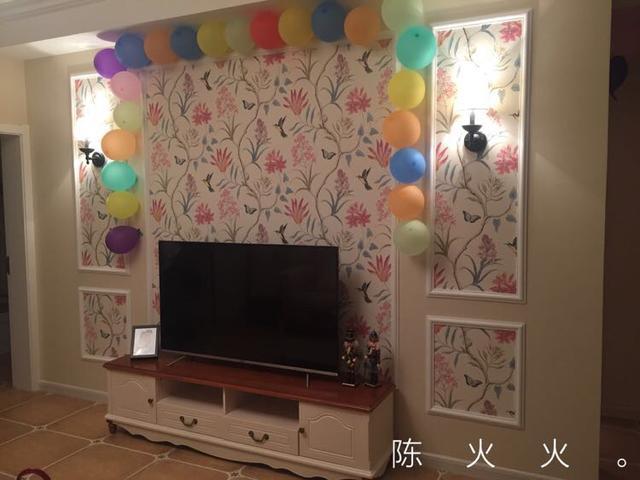 网友陈的婚房, 乡村美式风格实在温馨大气, 没想到全屋才花9万