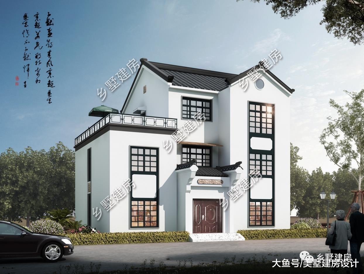 自建房前一定要看的中式别墅，52万120平，看到就是赚到！