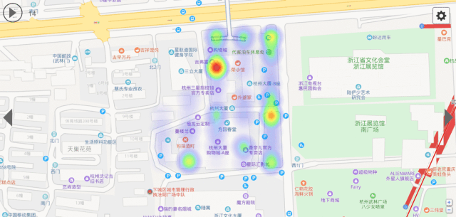 五一人口热力图|地球不爆炸，西湖不放假