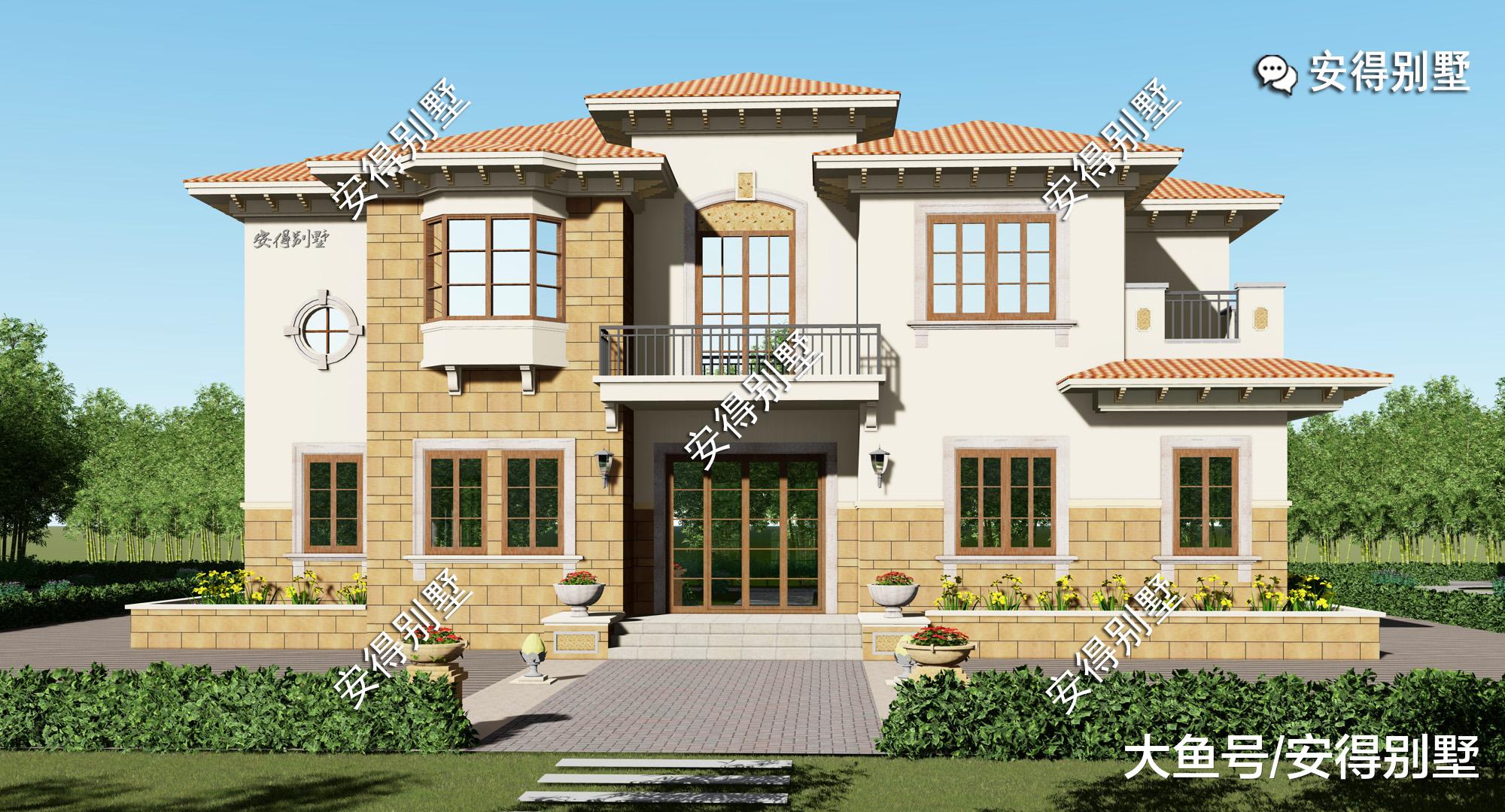 夫妻在外打拼多年，回老家建了一栋这样的别墅，你觉得怎么样