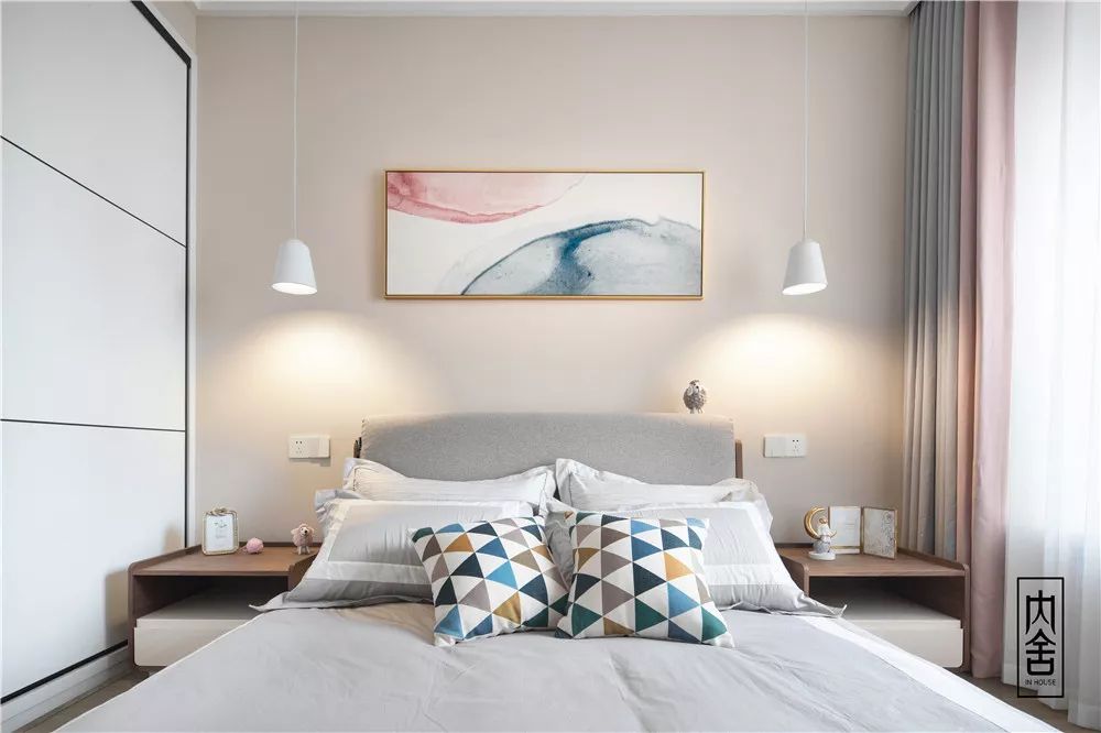 89㎡现代北欧，简单装修靠软装，搭配出优雅的高档