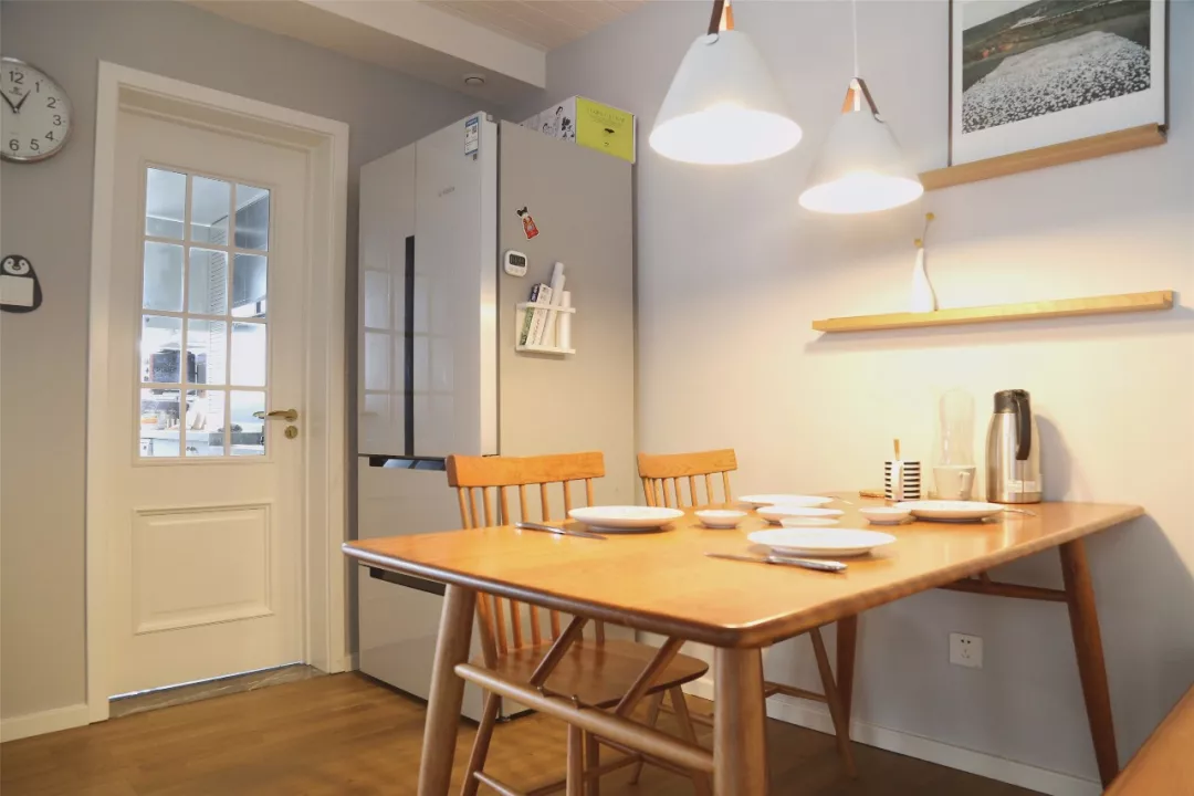 115平的现代北欧风三居室，轻松而又闲适的小窝