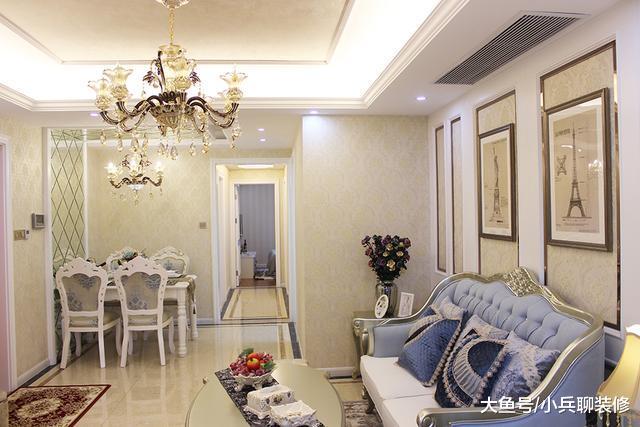 晒晒我130平简欧新家，姐妹们都说装修美哭了，这30万没白花！