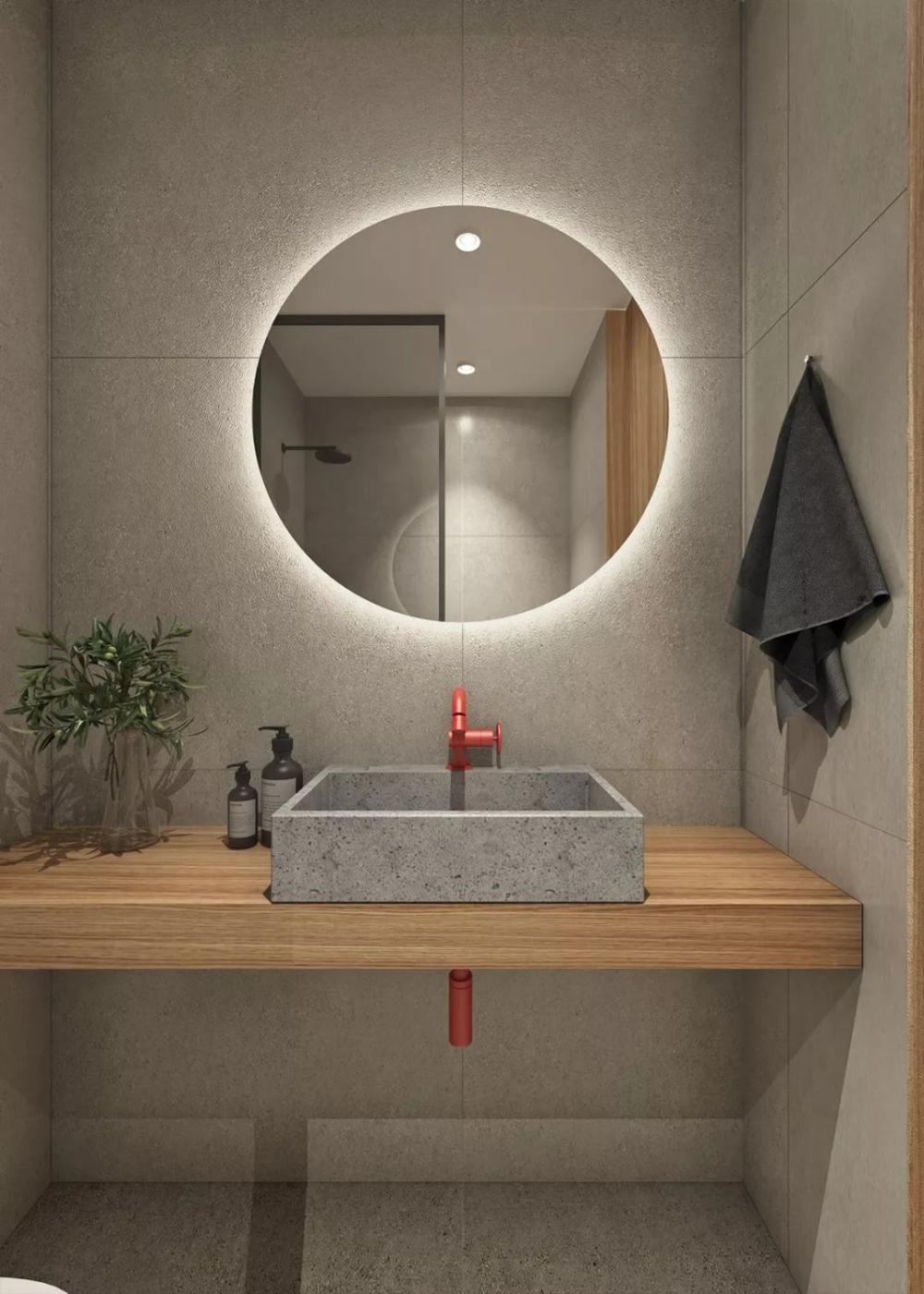 你见过这么帅气的卫生间设计案例吗？反正我是很喜欢