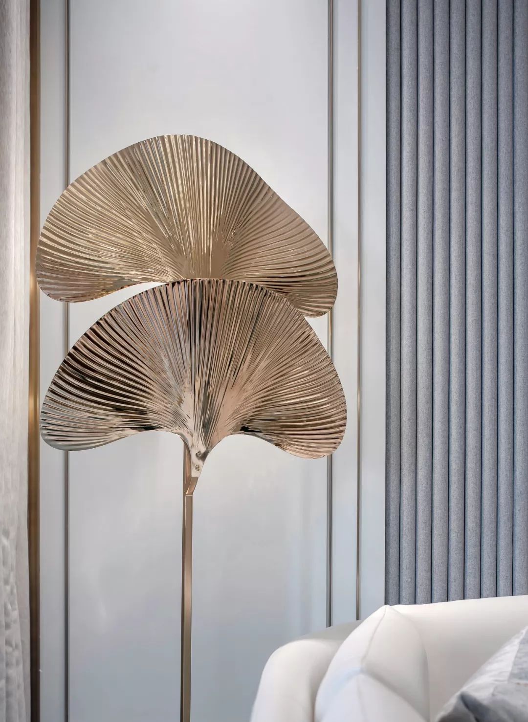 96㎡现代中式，Tiffany蓝+中式感，禅意端庄的浪漫