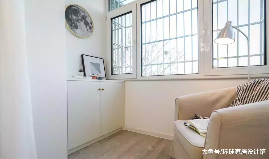 60㎡北欧风公寓, 吧台隔断过道, 餐厅厨房一体化真宽敞!