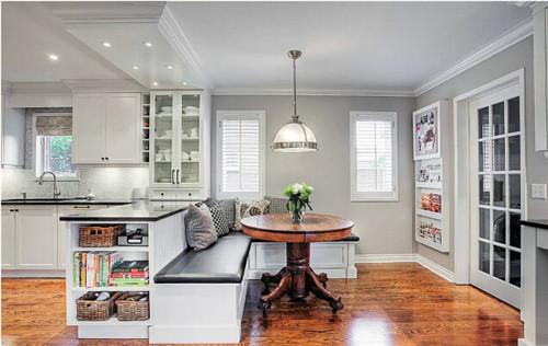 装修新房别再装餐桌了, 有钱人都流行这样设计, 美观又省空间!