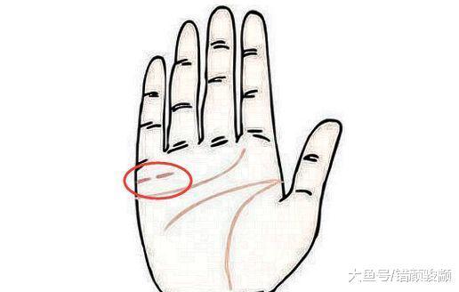 从手相看一生结几次婚, 婚姻不顺, 一婚难到头!