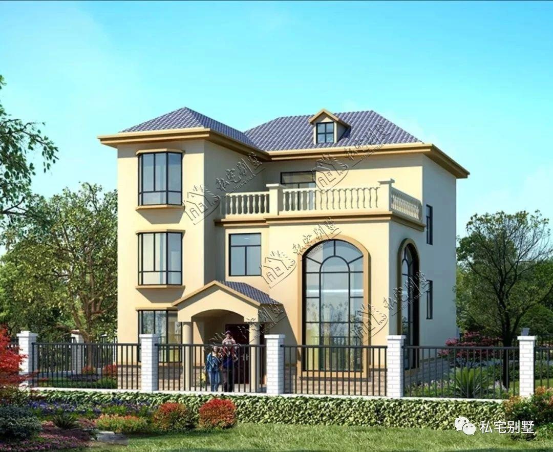 32套三层农村别墅户型, 选哪套都非常适合