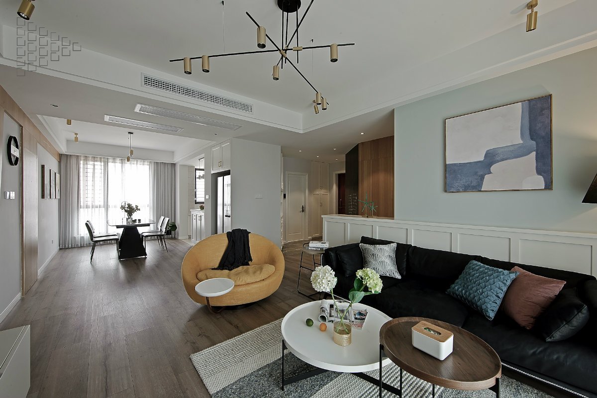 成都现代简约实景图 装修切不可只看表象，而内在不是人人都懂