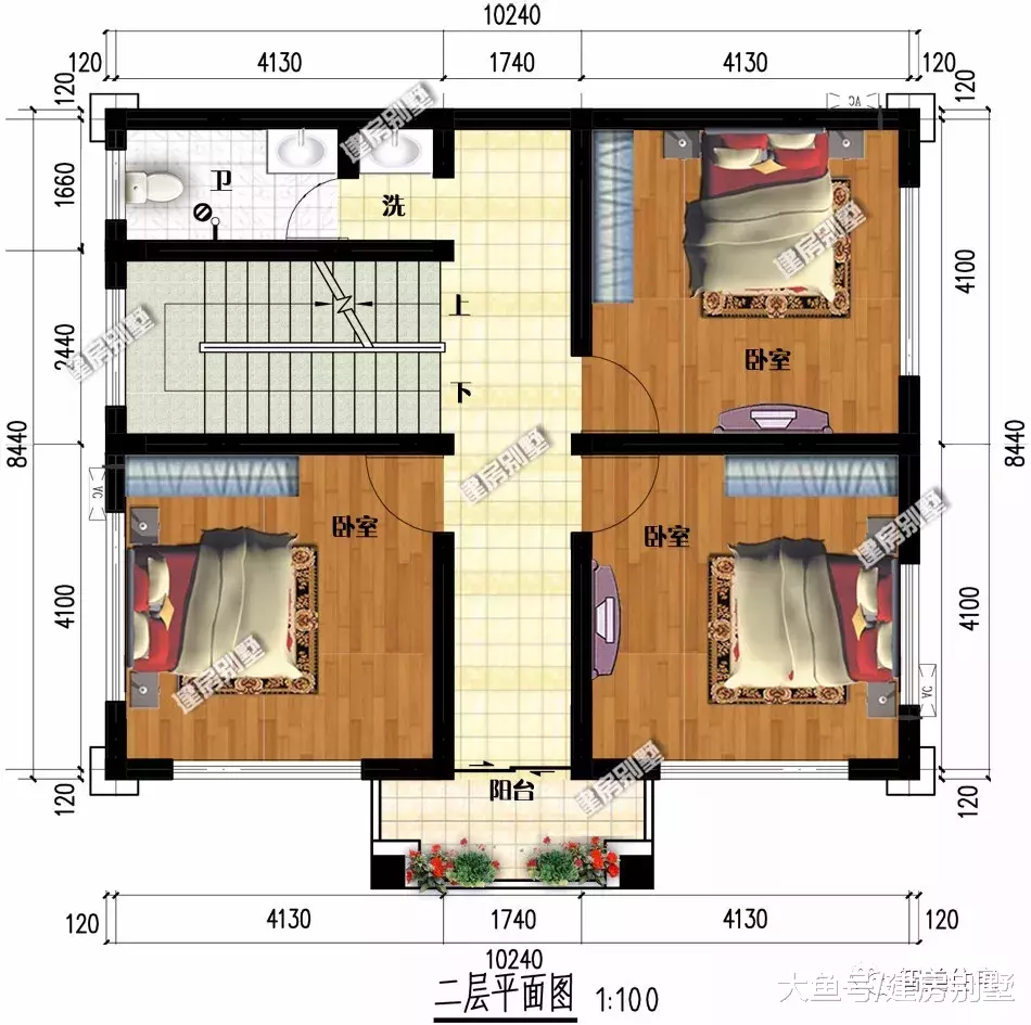 4栋厨房单独建的三层别墅，生活照样方便，不需点外卖