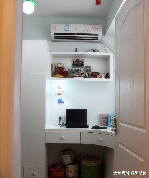 50平的小户型，在客厅隔出一间儿童房，满满的创意！