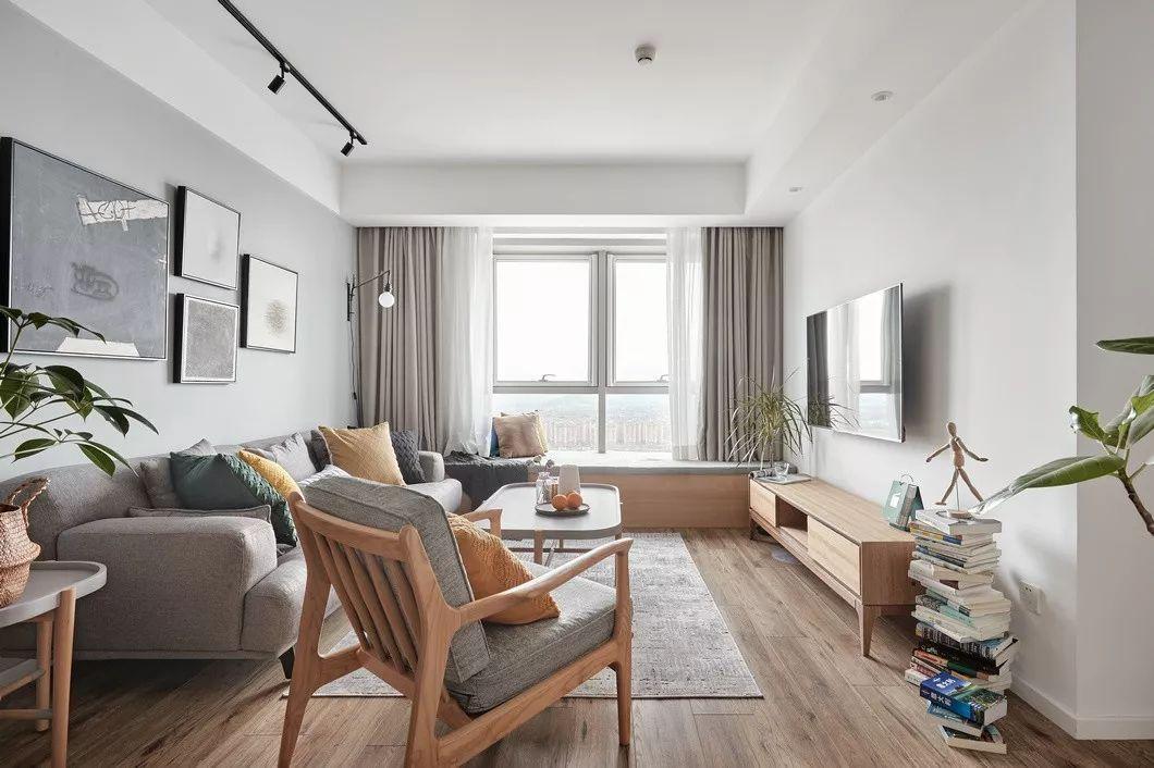 簡約但不俗氣的北歐兩居室，清爽又溫馨！