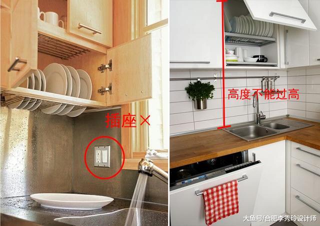 用这么久厨房，还是将碗碟沥水架装水槽上实用，不占地柜子能挡灰