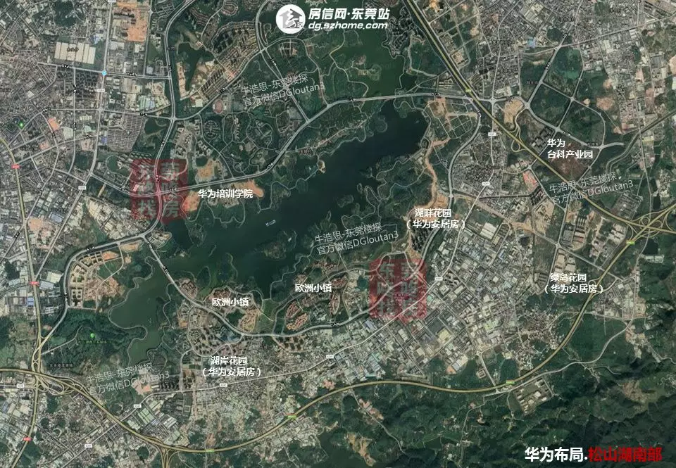 806公顷! 东莞松山湖东部控规重大调整，华为再扩版图！