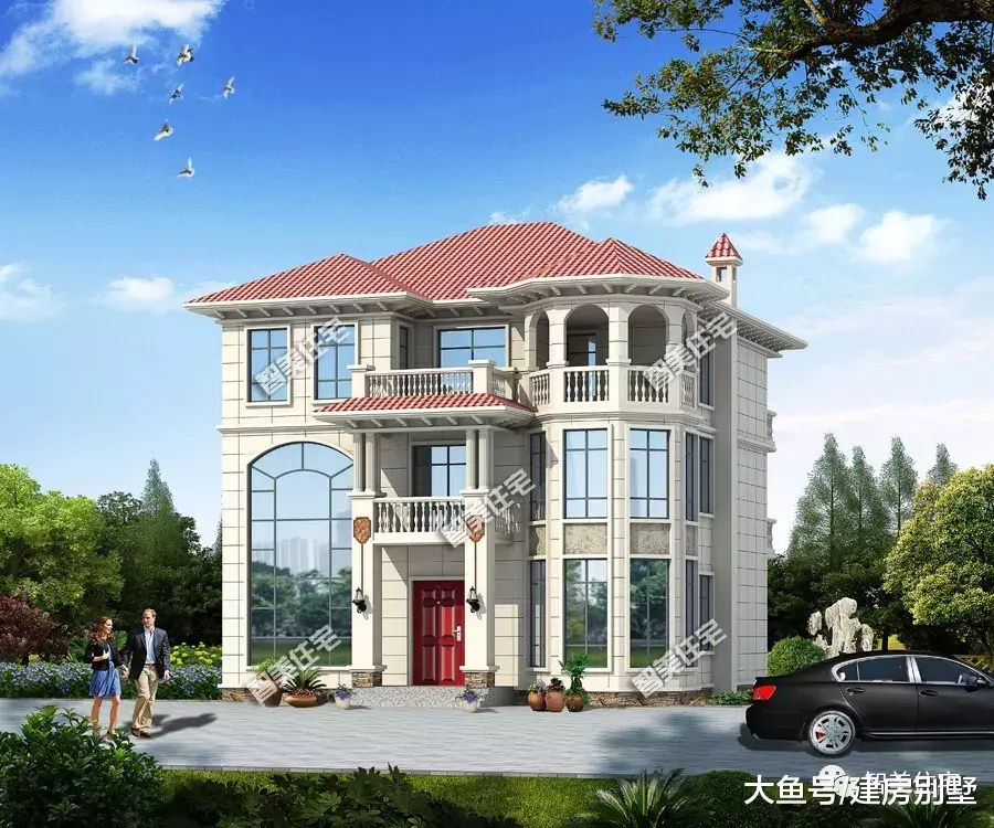 9栋面宽13米的农村别墅，一栋好房可助你走上人生巅峰