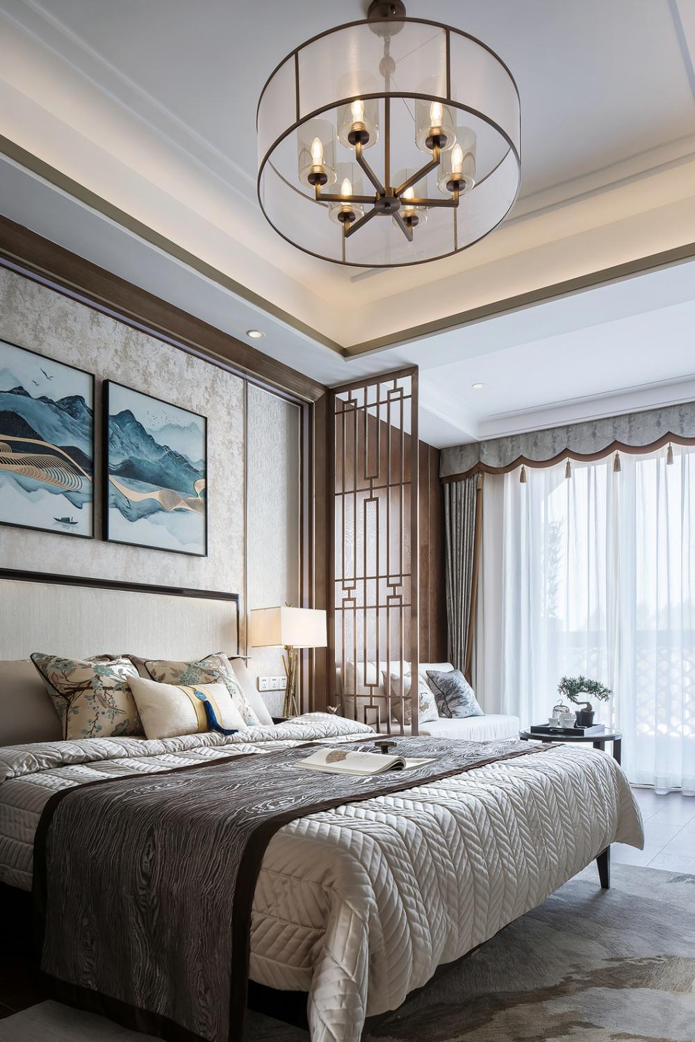 河南三层独栋别墅设计，新中式风格，雅奢东方大美之美