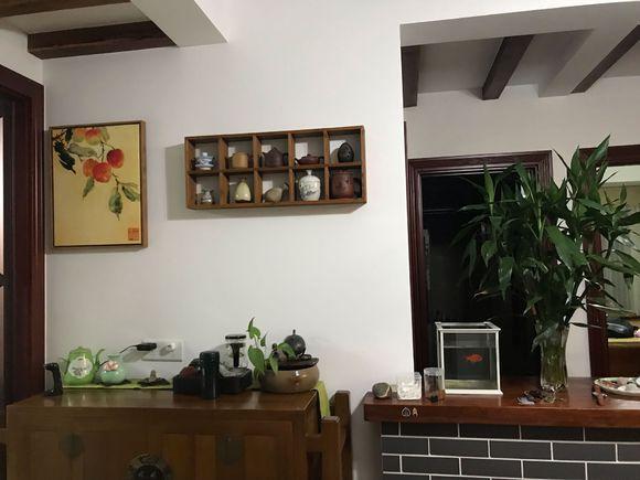 96平的房子时尚大气中式风格的装修, 朋友们见了都羡慕