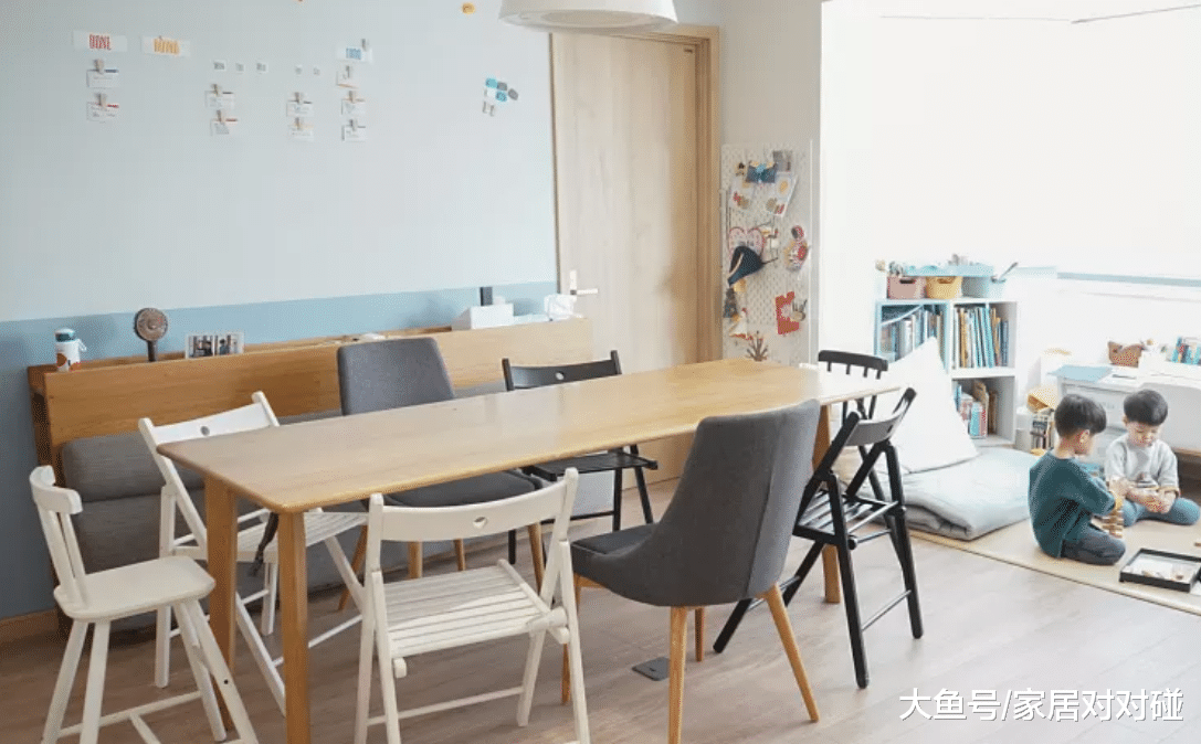 60㎡小宅，一家四口也能住的舒坦！半平米不浪費，全屋裝的太實用