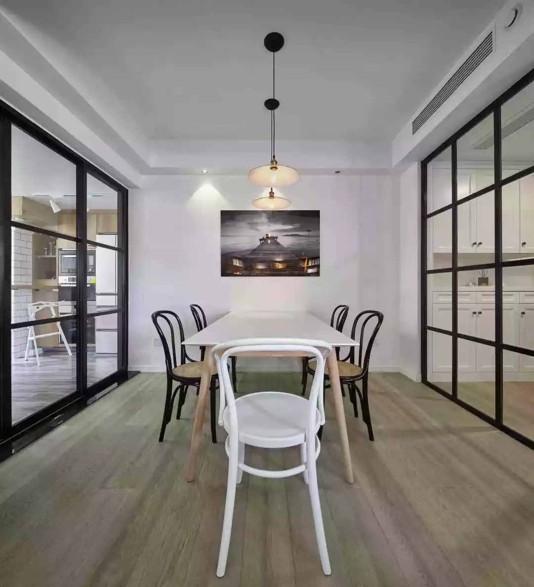 157平的混搭北欧风三居室，静雅文艺的品质生活