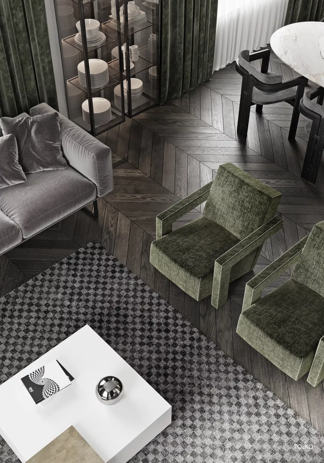 4 个现代简约风设计，这效果图太优秀了！