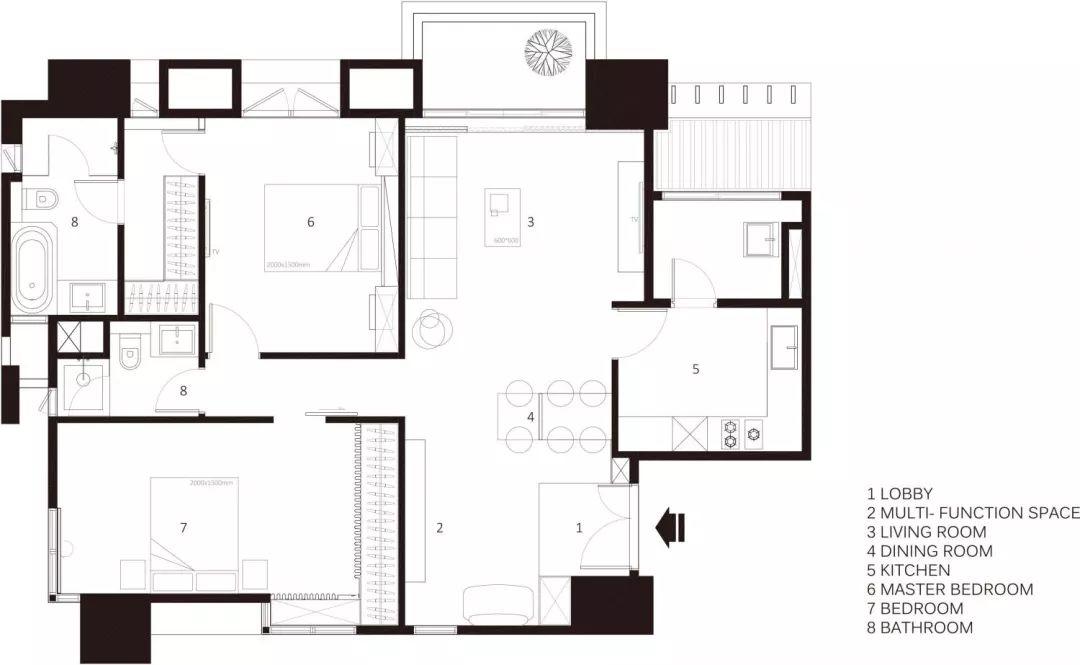 99㎡原木简约, 简单直接, 质朴舒适