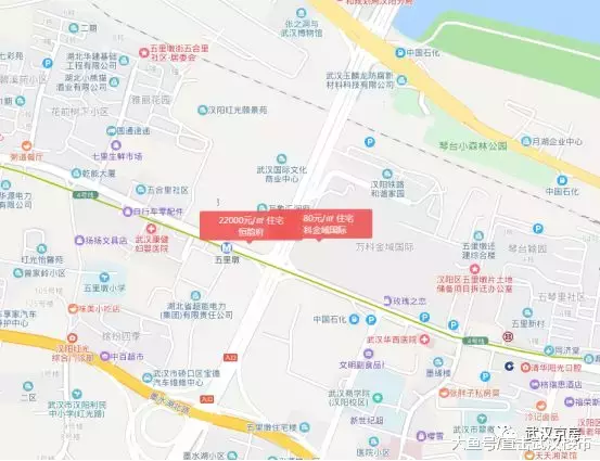 汉阳1.5环，两大综合体地铁盘之间的正面PK！