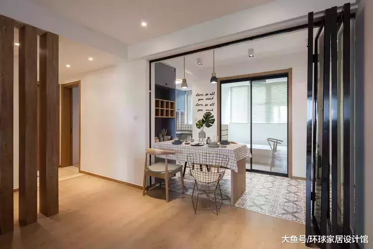 110㎡北欧风，满屋子的小清新，软装搭配好喜欢啊！