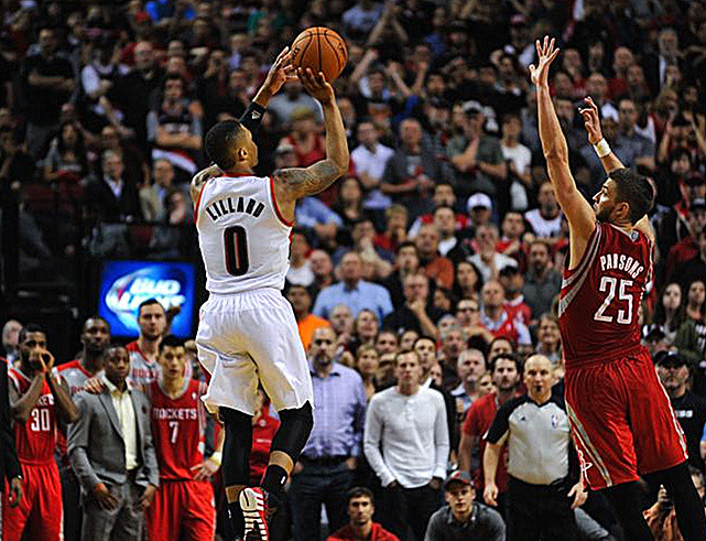 出手速度最快的5位射手，雷阿伦第4，汤普森第2，第一无悬念