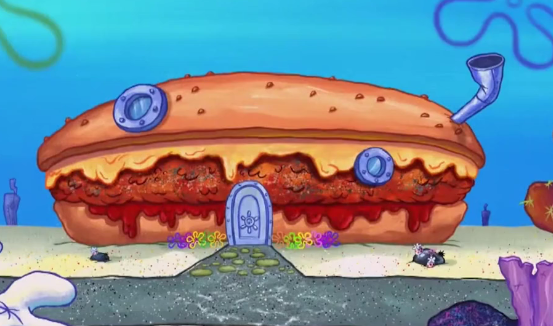 海绵宝宝里那些可爱的房子，有些一掠而过，你还记得几个？