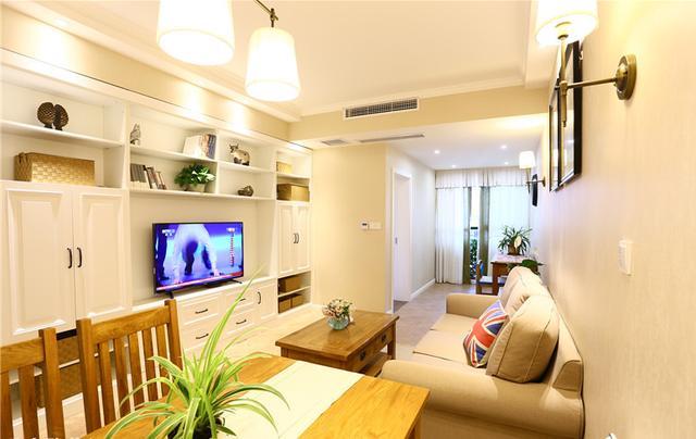 新房装修美式风格，花费17万，一切都好看，除了柜子颜色！