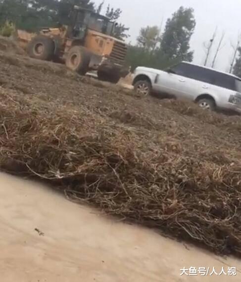 有钱儿子开百万路虎帮老父亲碾黄豆，网友：油钱都比这些大豆贵吧