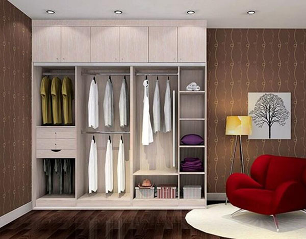 头次见有人这样设计衣柜，实用又美观，后悔我家装早了