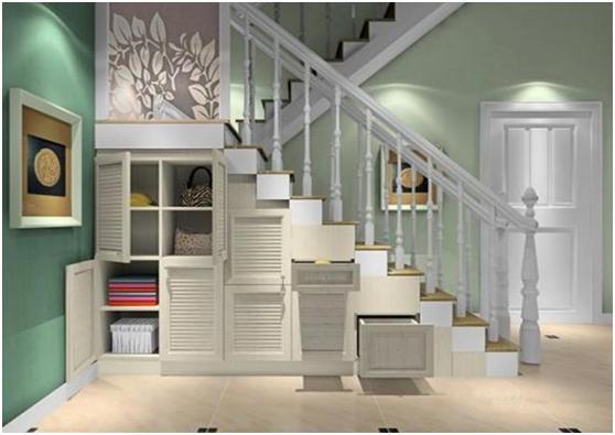 最棒的楼梯间改造，绝对不止是当做收纳间那么简单！