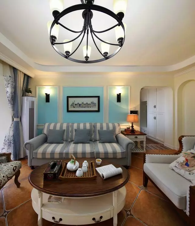 145平的四居室，美式乡村田园风装修，这样的家清新舒适又优雅！