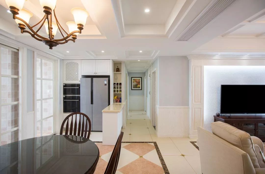 120㎡现代美式，成熟的优雅，华丽端庄有气质