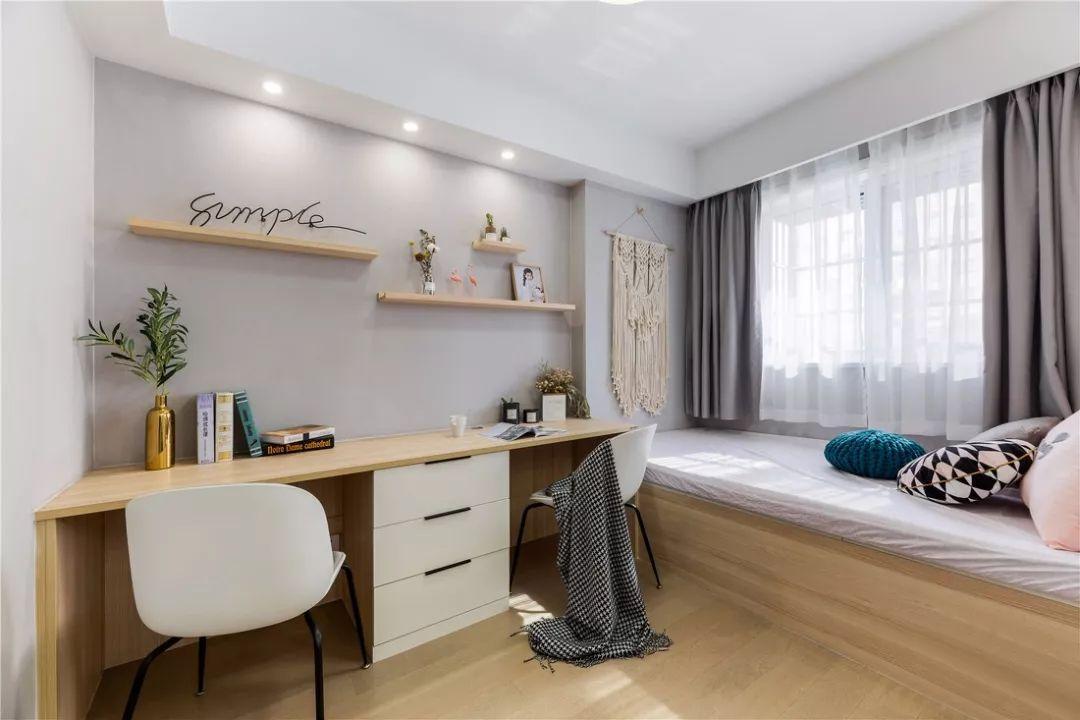 简约装饰并不代表不美, 反而给人精致、大方、舒适的感觉呢!