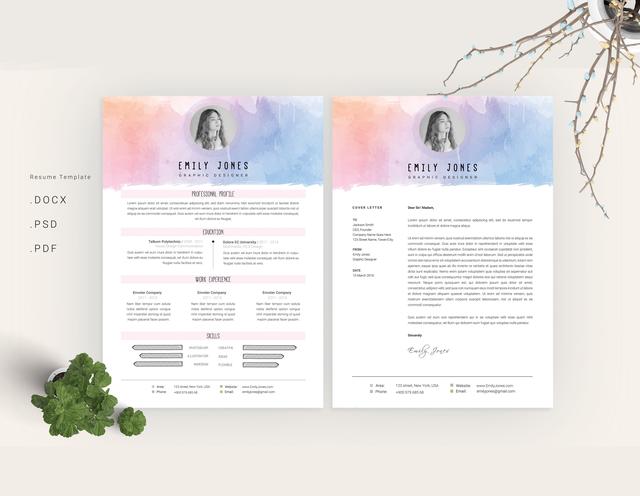 简历设计欣赏！有条不紊