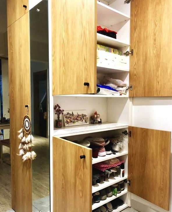 奋斗5年, 有了我们的小家! 69㎡二手房, 爆改后, 也能温馨实用!