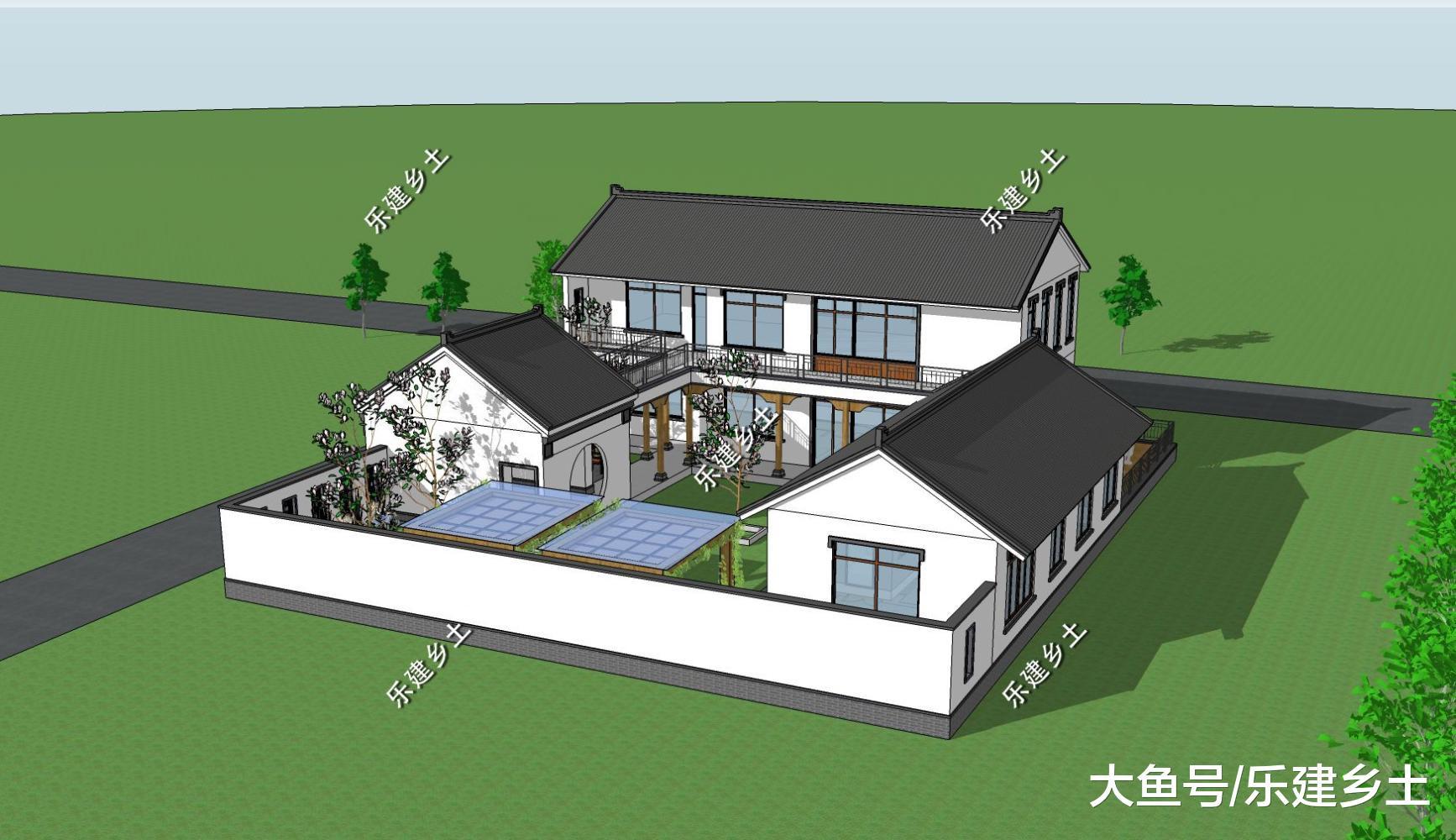 青瓦白墙, 古意流转, 中式宅院里的惬意生活