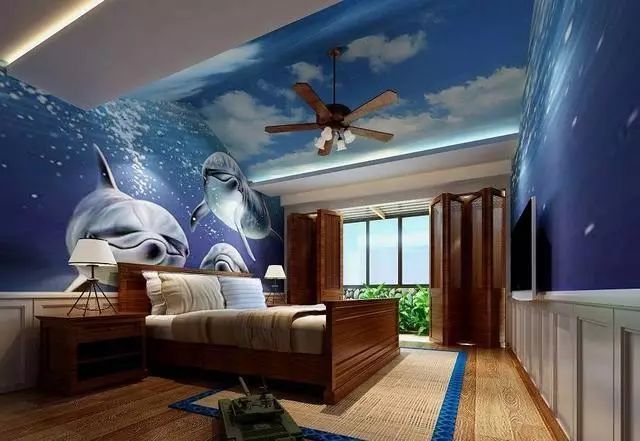 孩子们喜欢的儿童房，就是这样充满童话气息的！