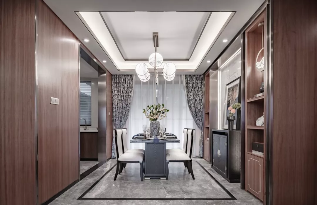 113㎡新中式，精致优雅凸显温馨氛围！