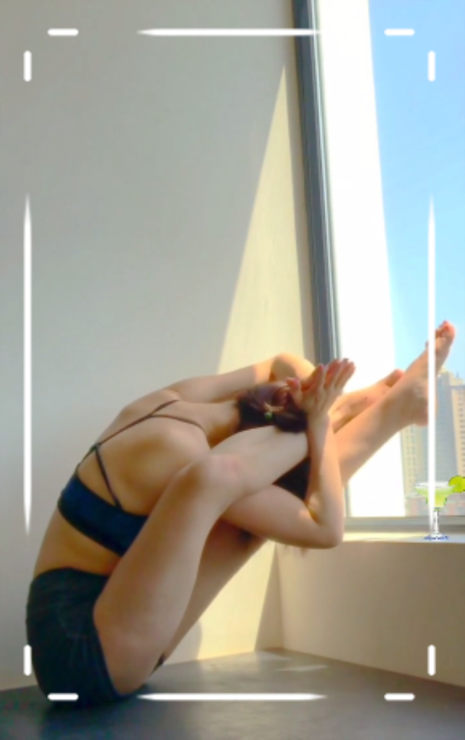 这六个瑜伽动作，你们给打几分？