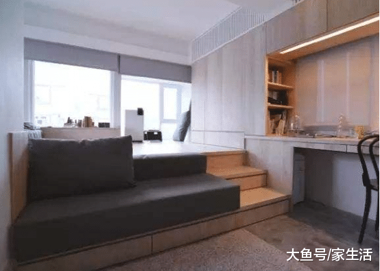 卧室买大床占地方还不实用，木工帮我这样设计，小区邻居都来学