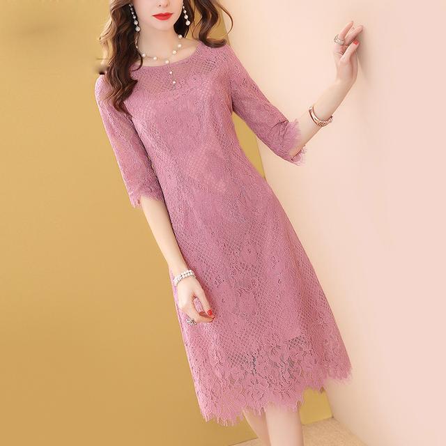 水桶腰的女人别穿紧身衣，试试这大码连衣裙，显瘦又好看，贼美