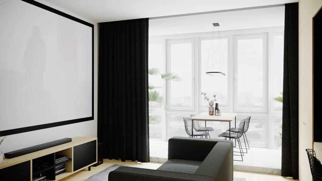 设计师为自己装修38平米房子 设计风格超乎想象